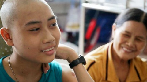 Lê Văn Khang - Cậu bé ung thư xương ước mơ làm cảnh sát giao thông